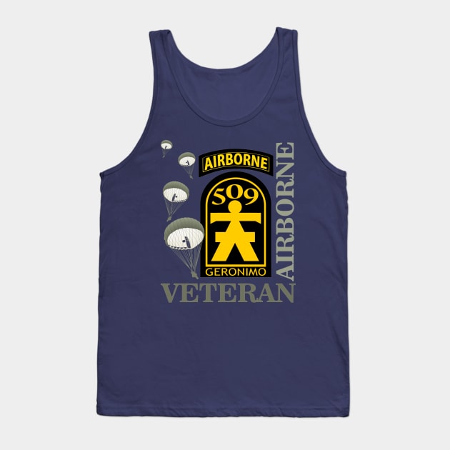 509th Airborne - Geronimos Tank Top by MilitaryVetShop